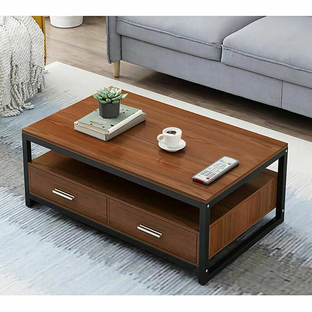 Argus TV Stand & Coffee Table - Black Walnut or White