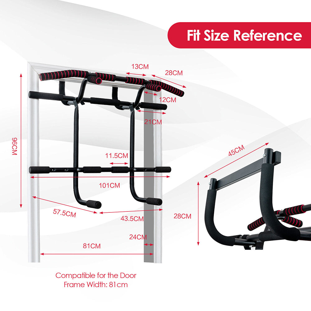 Portable Hanging Doorway Fitness Pull Up/Chin Up Bar