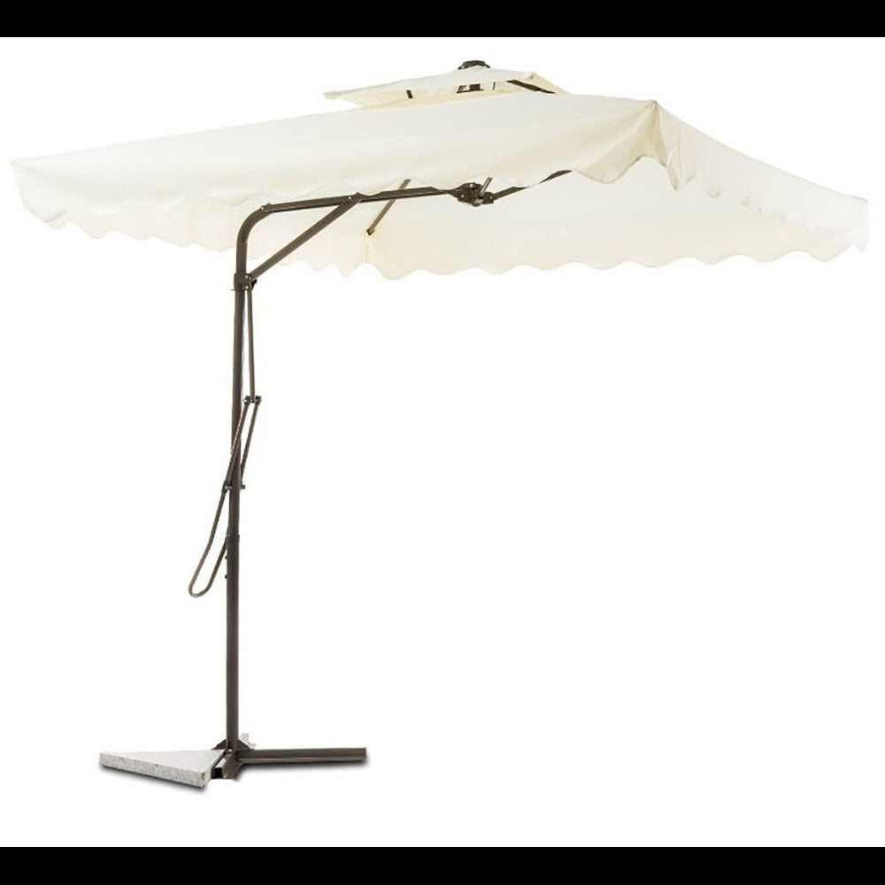 Villa Cantilever Garden Shade & Umbrella - 3.0 & 3.5m Diagonal Diameter