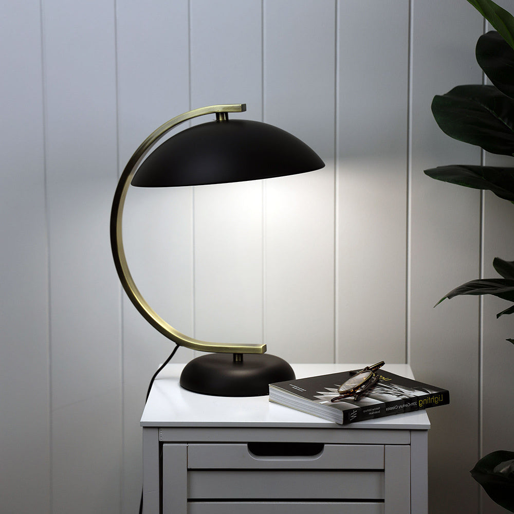 Agata Deco Metal Table Lamp