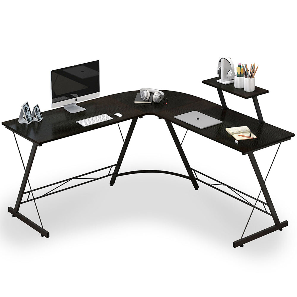 Paramount Executive Corner Desk/Double Workstation