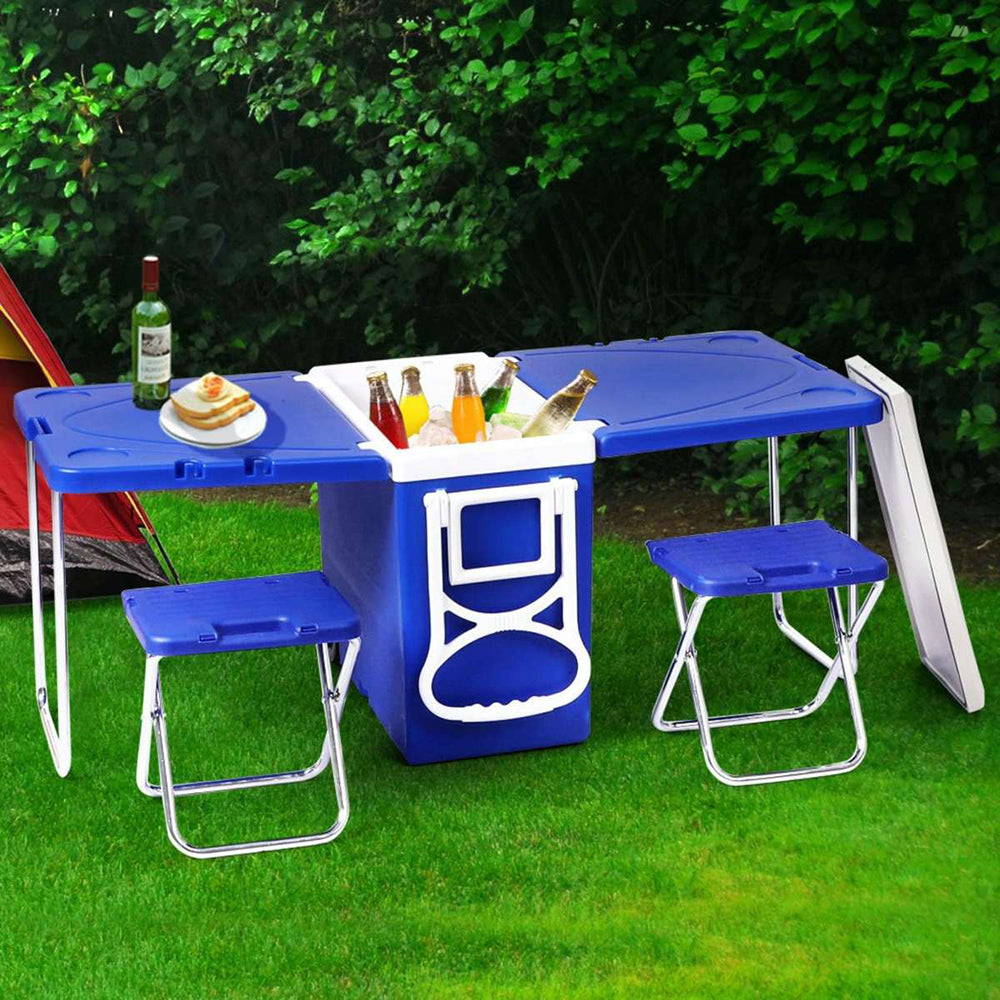 Supremo Picnic Set -  Cooler Box & Table & Chairs