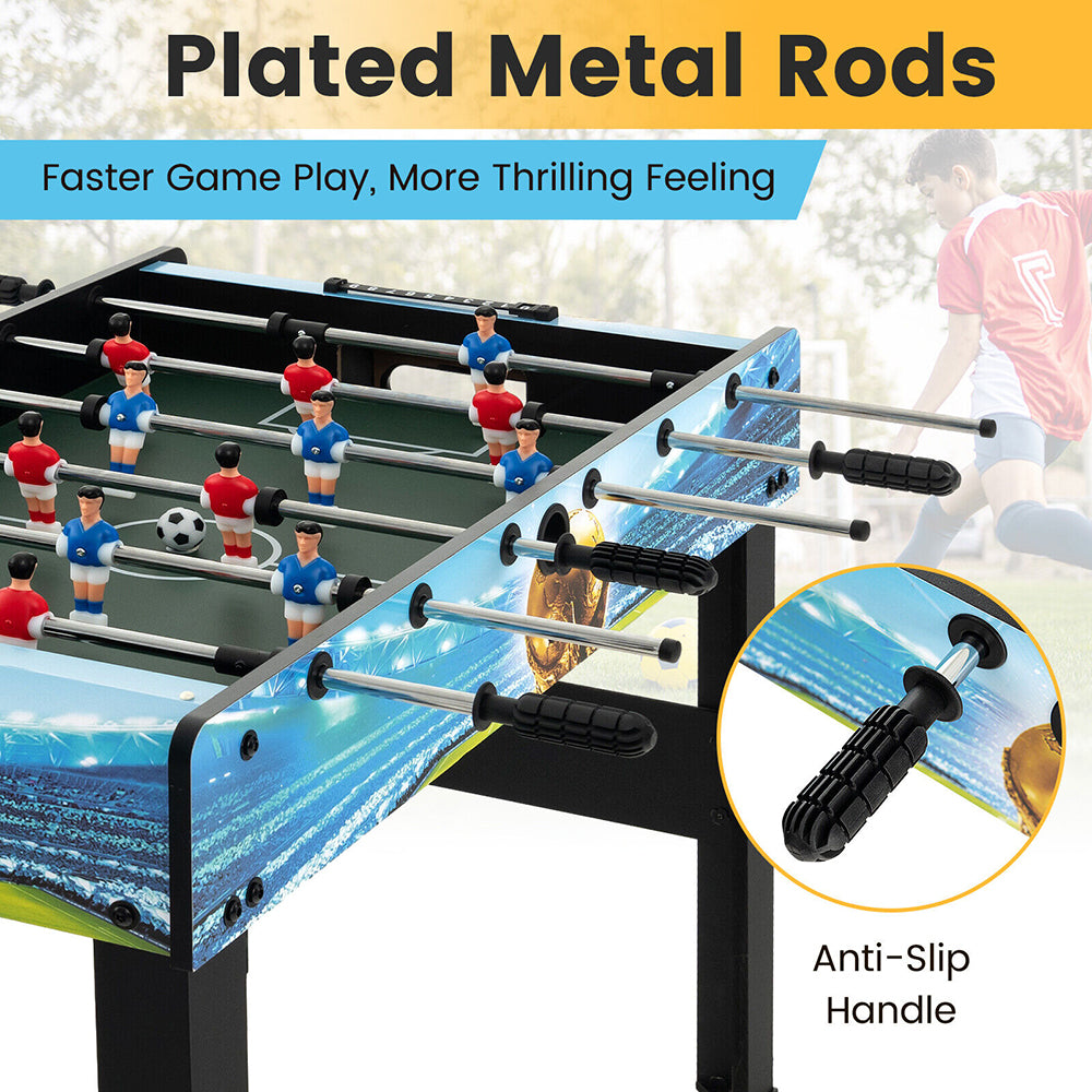 2 in 1 Foosball Table w/ Removable Legs