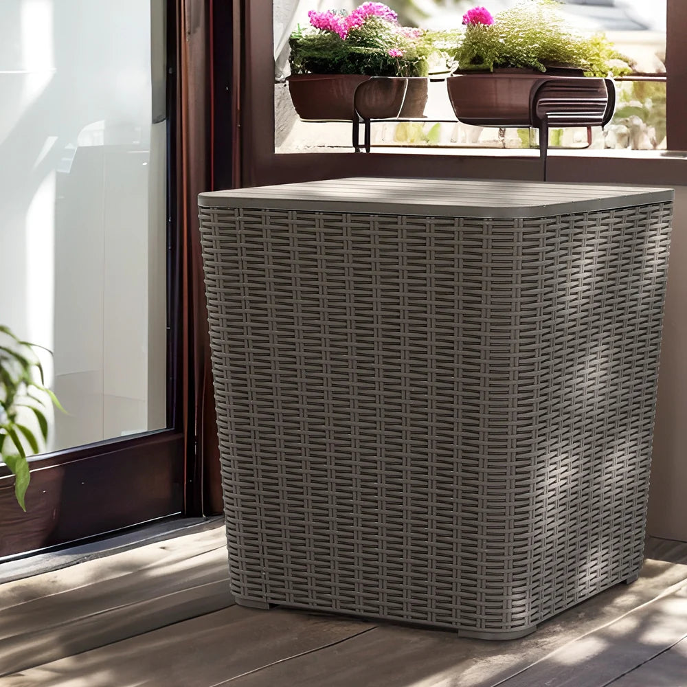 43L Outdoor Storage Box/Side Table