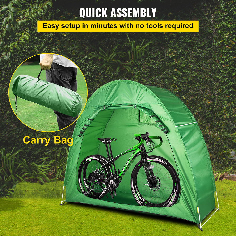 Firebrand Waterproof Bicycle Storage Tent w/ Carry Bag