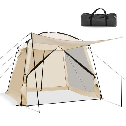 CountryLiving Portable Screen Dome Tent w/4-Side Mesh Walls