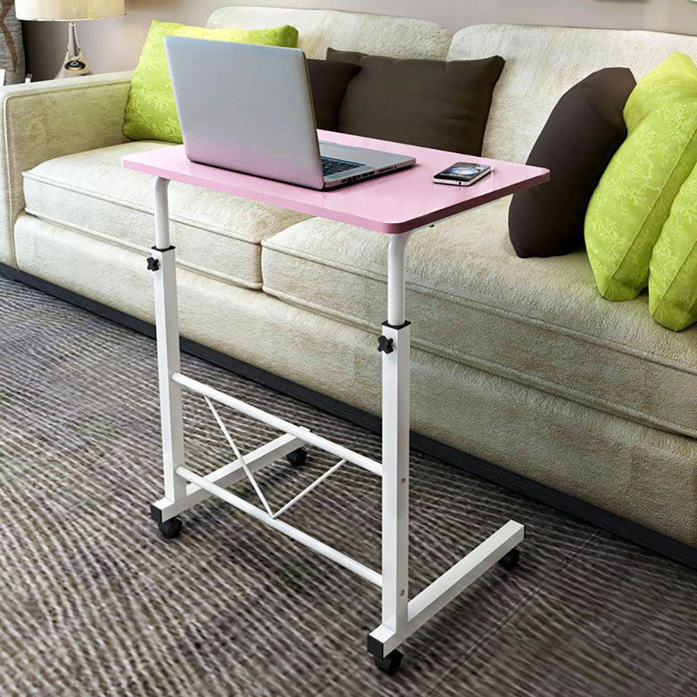 Atlanta Adjustable Portable Side Table/Laptop Desk w/Wheels. 3 Cols