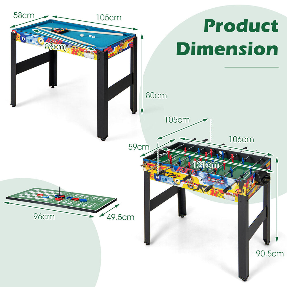 12-in-1 Combo Game Table Set