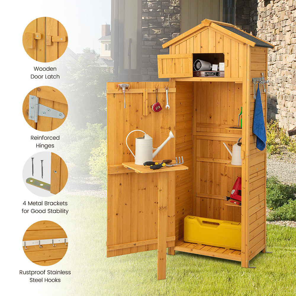 Bonza Potting Shed & Lockable Storage Cabinet