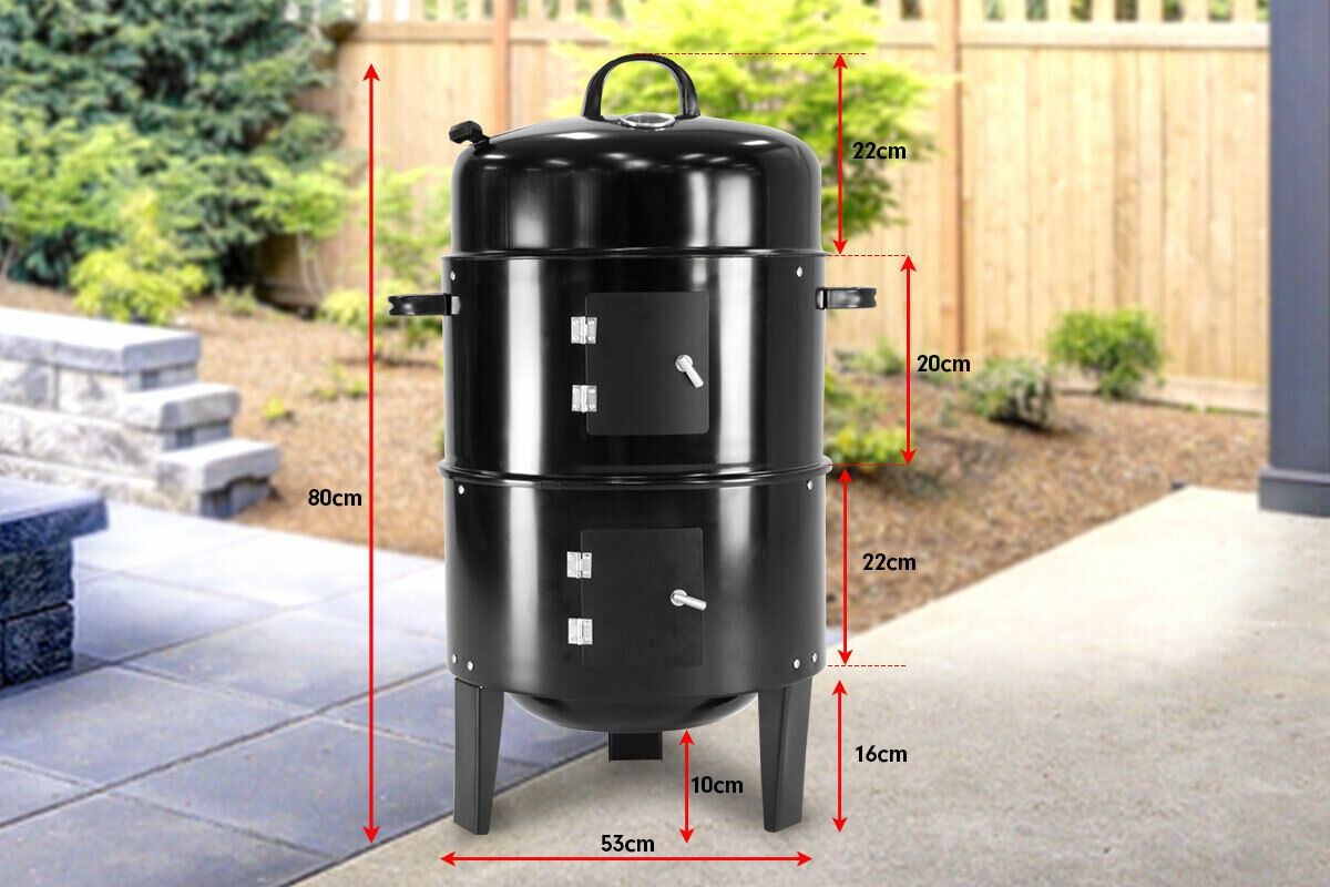 Portable BBQ Grill/Roaster/Smoker/Steamer