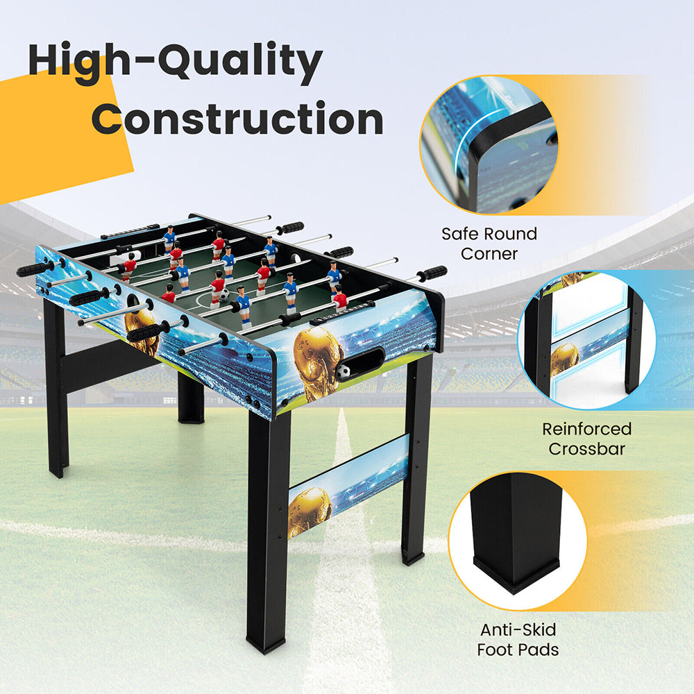 2 in 1 Foosball Table w/ Removable Legs