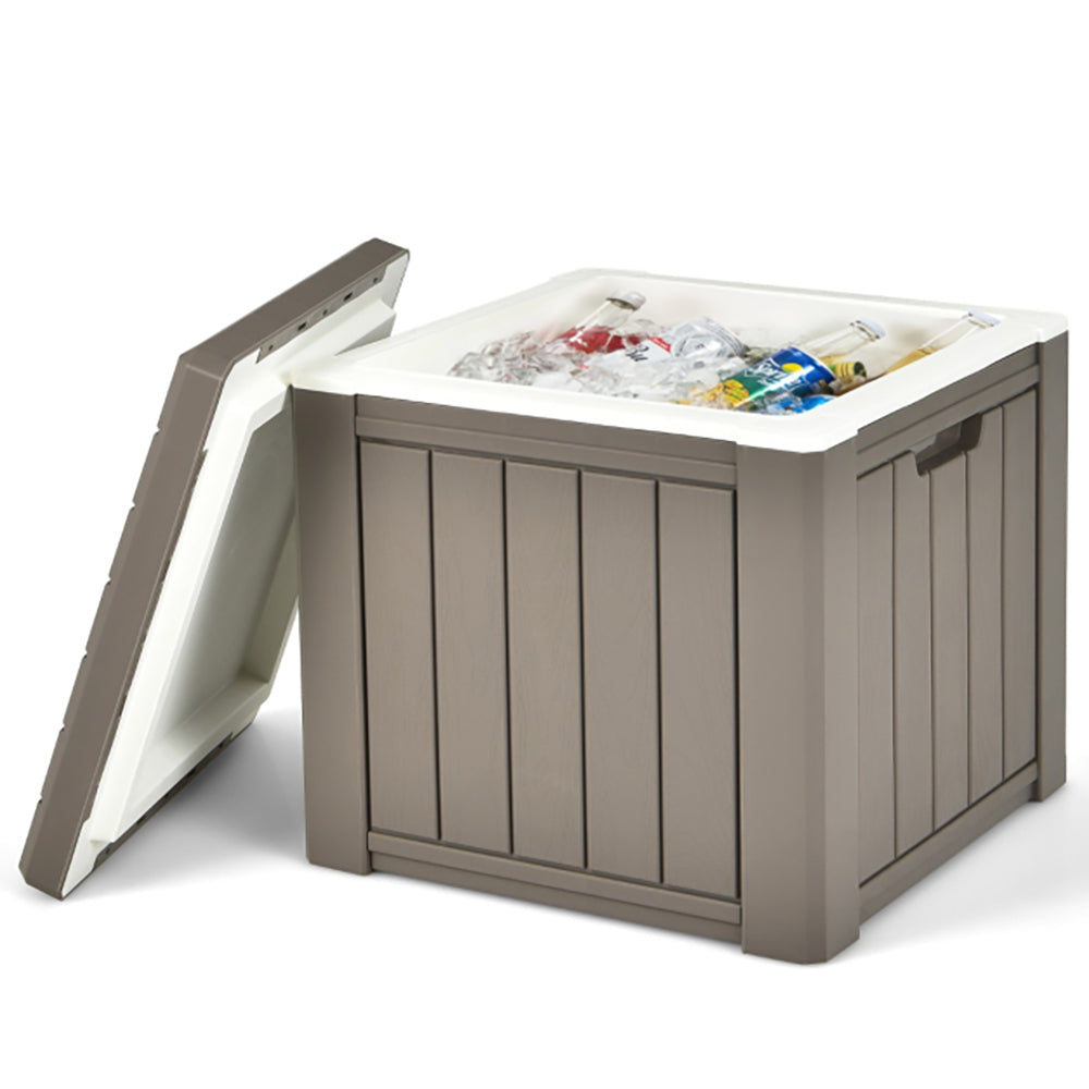 3-in-1 Portable Patio Ice Cooler - 37L. 2 Cols