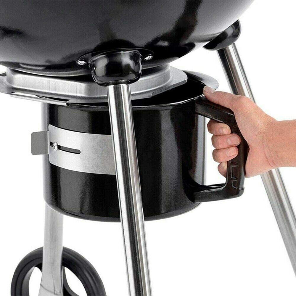 Vigo Portable Enamel BBQ Kettle Charcoal Grill