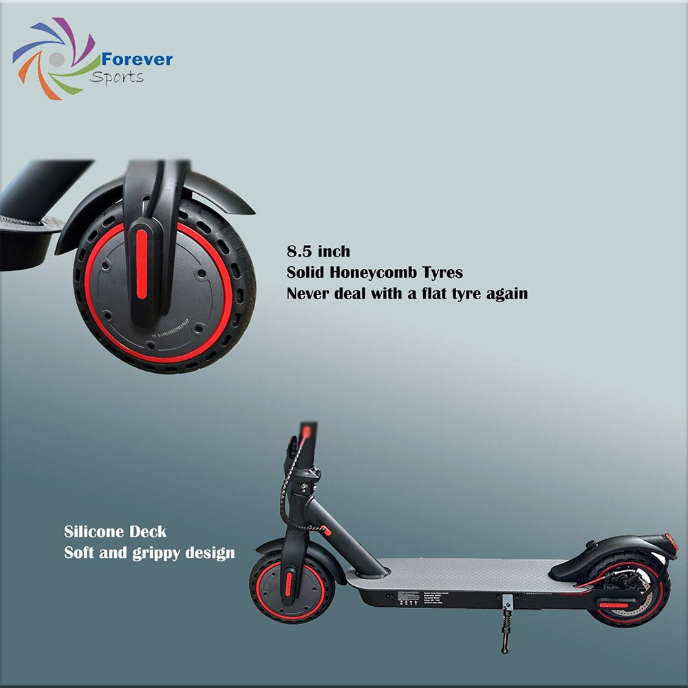 Rava Electric Scooter w/8.5” solid tyres, 7.5ah lithium battery & 700w motor