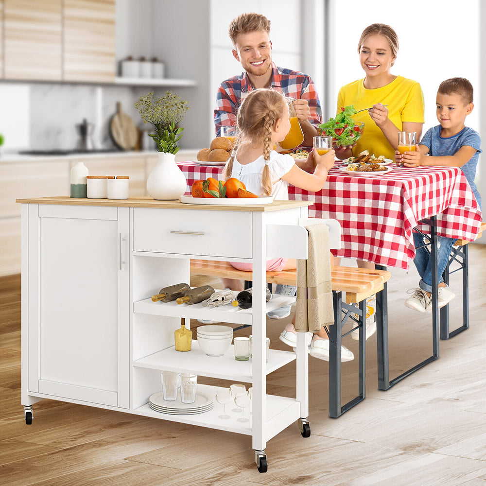 Fonda Kitchen Island Cart/Trolley