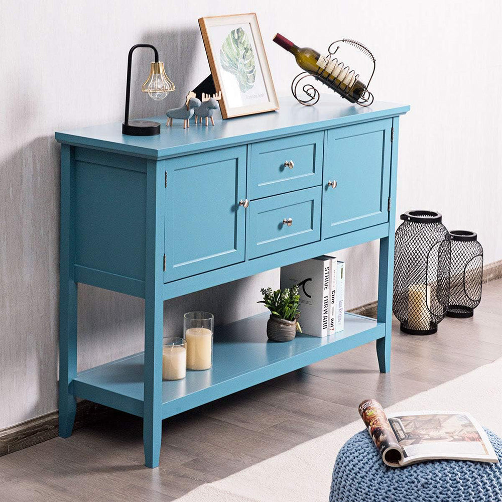 Vista Buffet Sideboard Cabinet, 2 Drawers & 2 Doors - 5 Colours