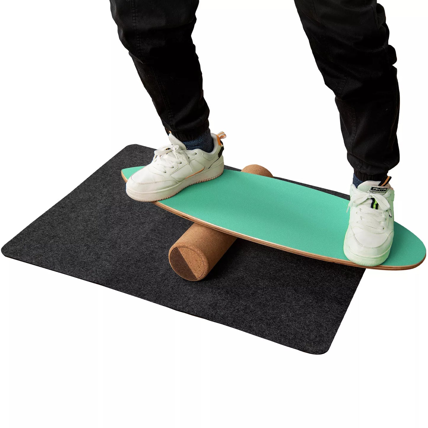 Wood Balance Board Exercise/Skateboard/SurfTrainer