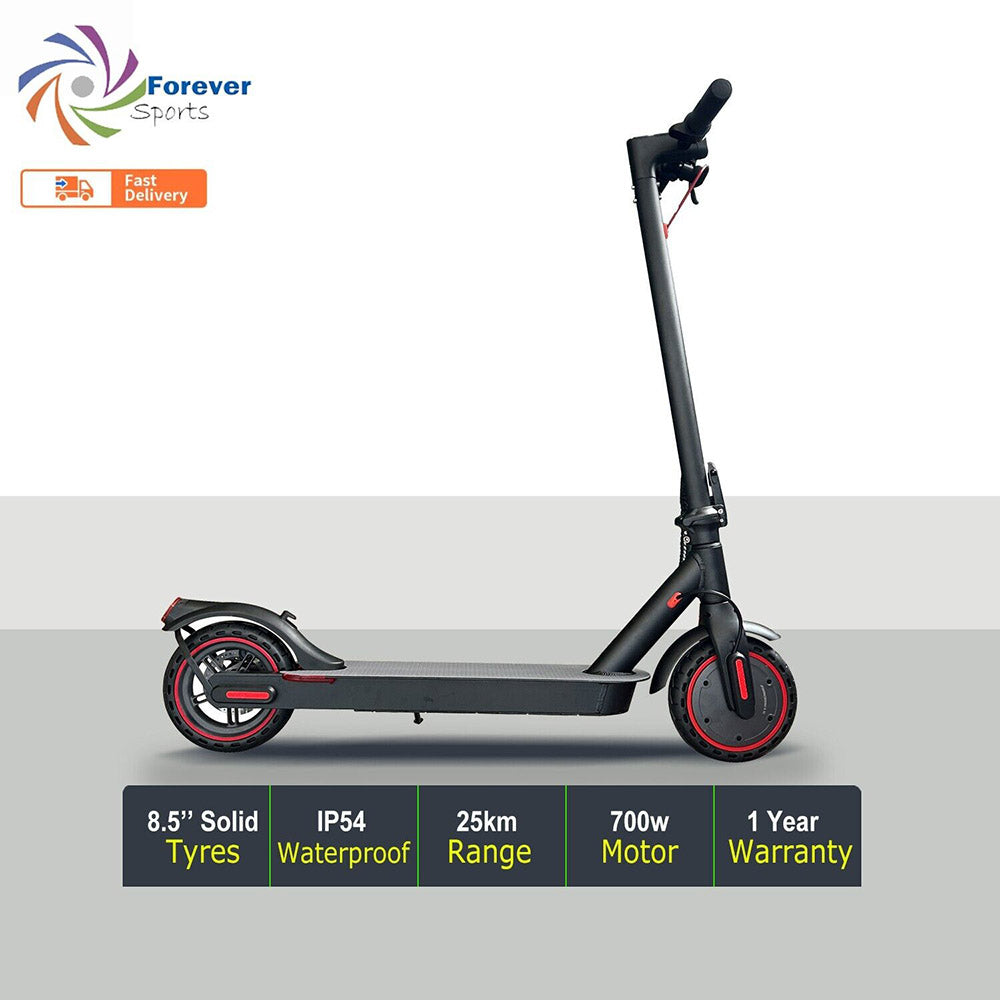 Rava Electric Scooter w/8.5” solid tyres, 7.5ah lithium battery & 700w motor