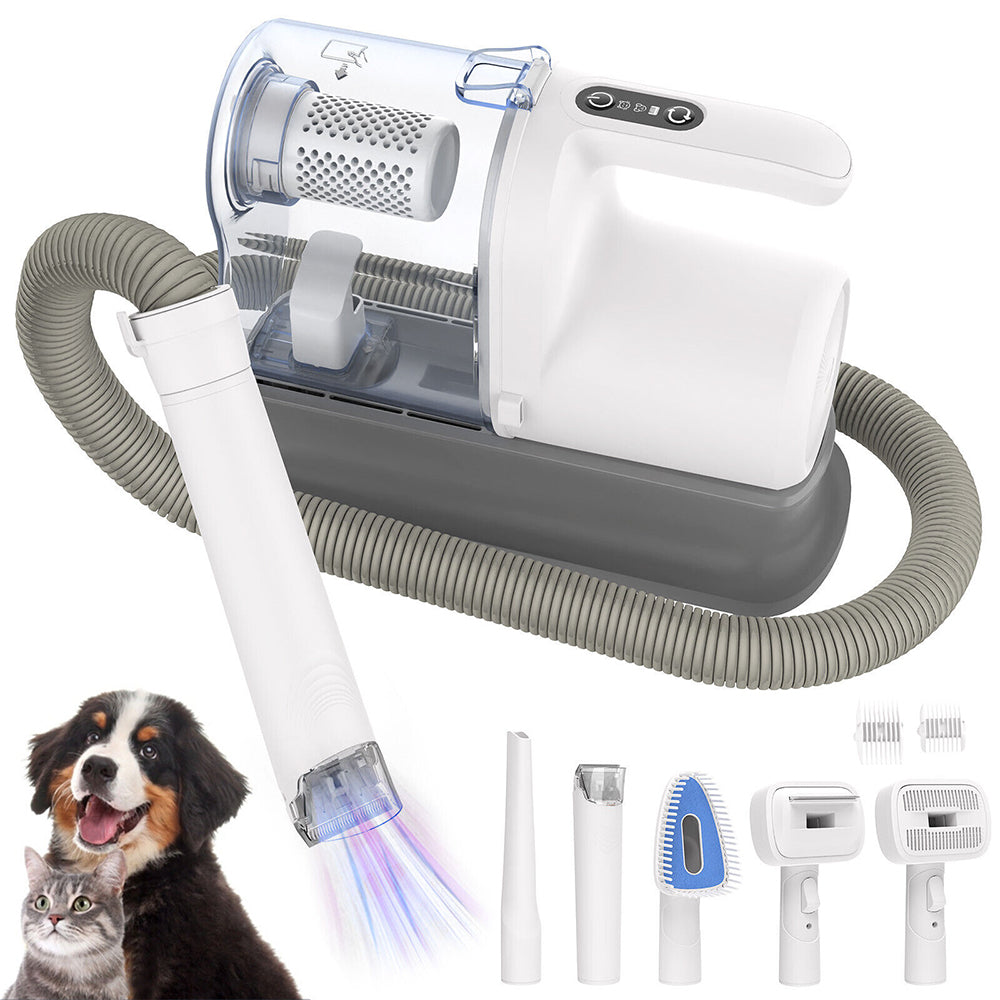 DIY Pet Grooming Kit - Hair Remover, Dryer, Clipper,  Brush Cleaning