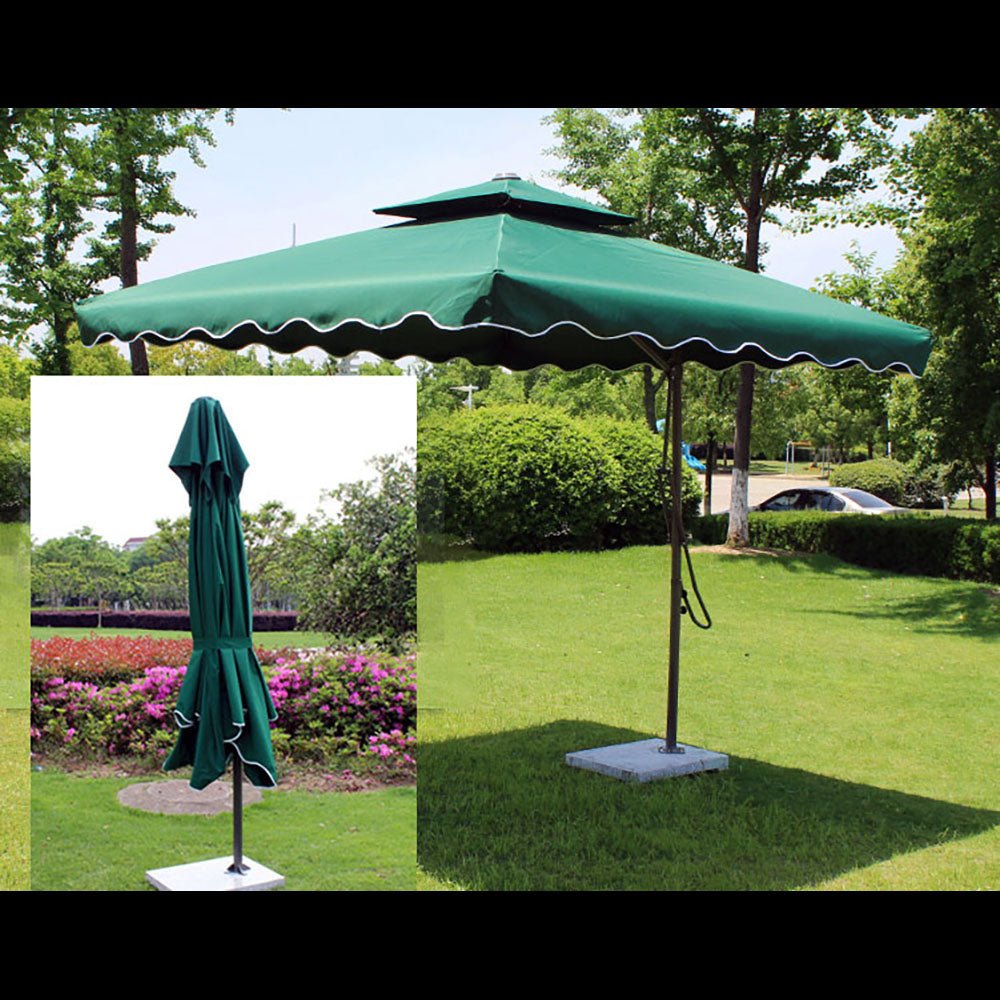 Villa Cantilever Garden Shade & Umbrella - 3.0 & 3.5m Diagonal Diameter