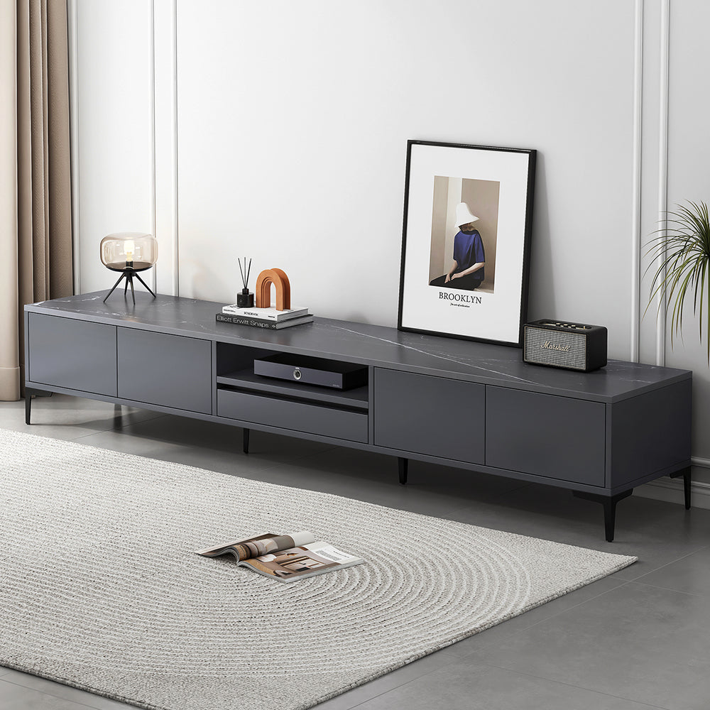 Alda 2-Pc Set - Large Coffee Table & 2m TV Cabinet