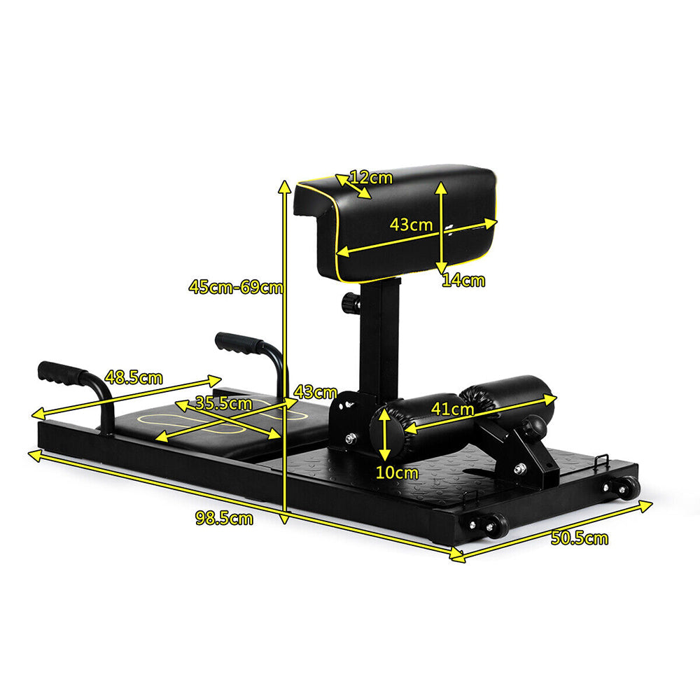 8-in-1 Agility Squat Machine for Core Workouts