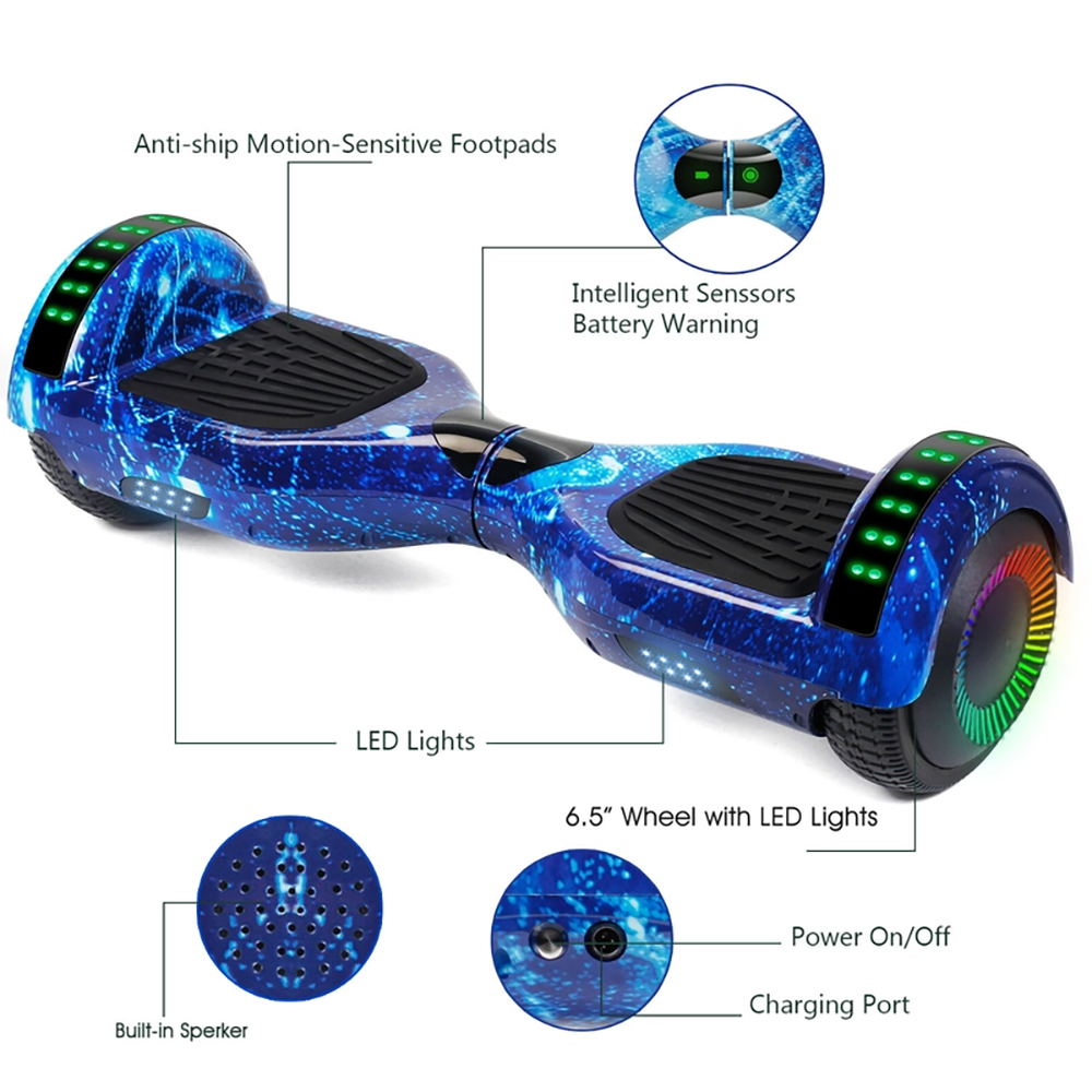 Smart-S RG1 Hoverboard w/Bluetooth Speaker