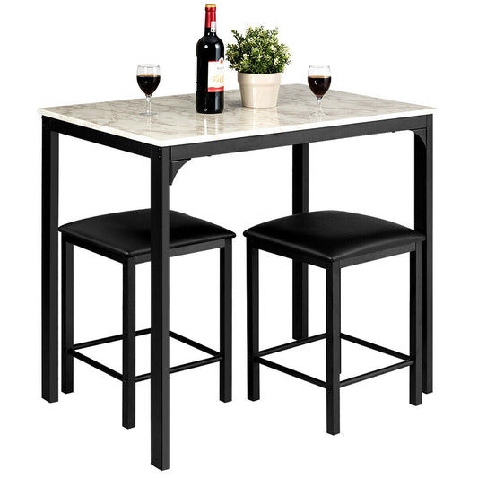 Dining Table and Chairs Set - Compact for Small Spaces