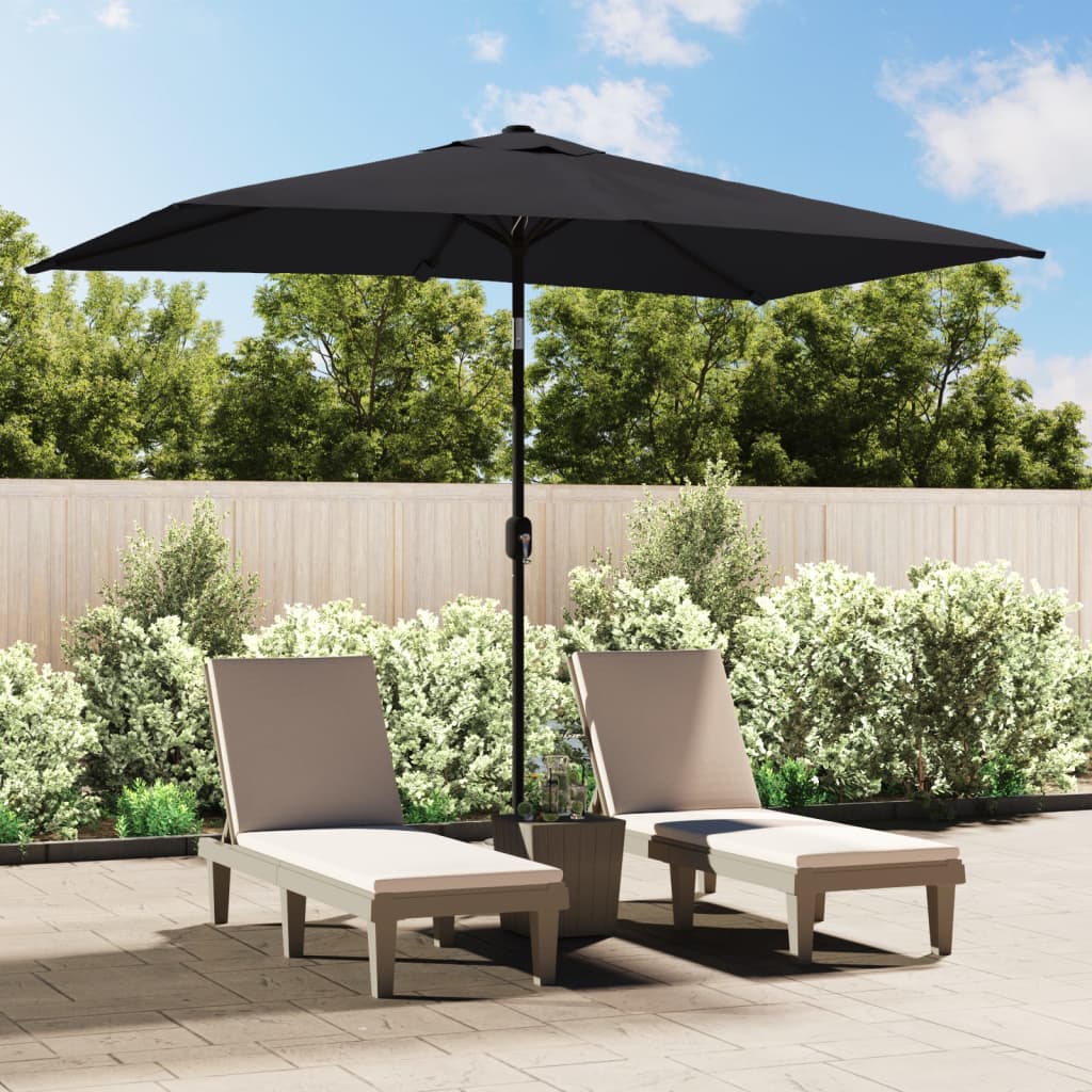 Sassy Garden & Beach Parasol with Metal Pole