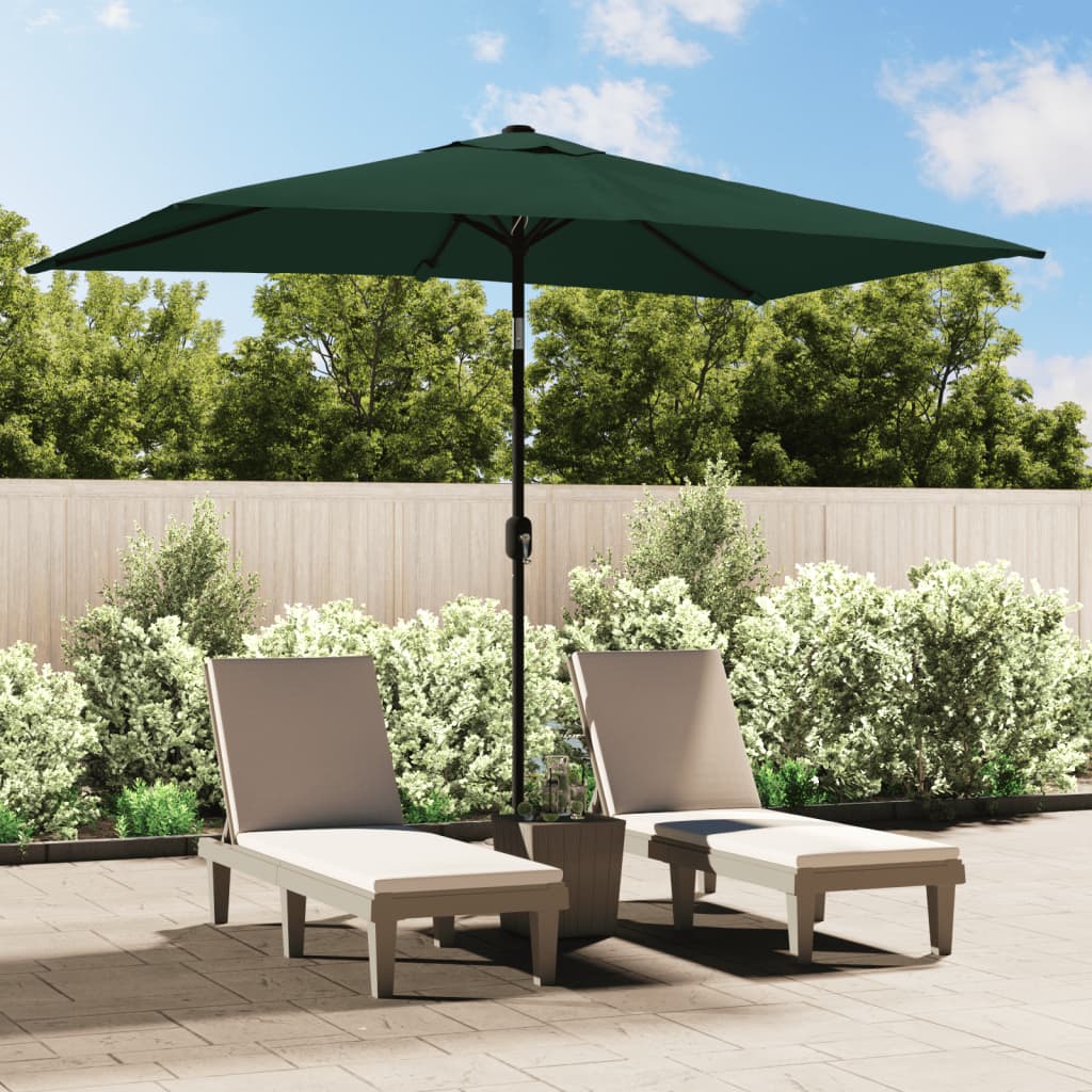 Sassy Garden & Beach Parasol with Metal Pole