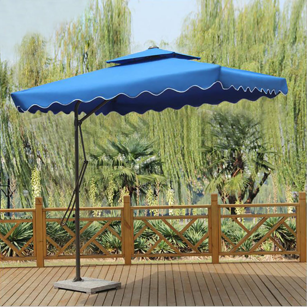 Villa Cantilever Garden Shade & Umbrella - 3.0 & 3.5m Diagonal Diameter