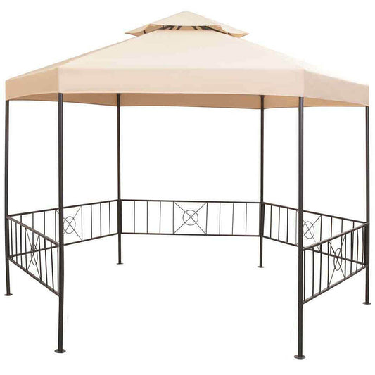 Marimba Garden Gazebo 323x275x265 cm. 3 Colours