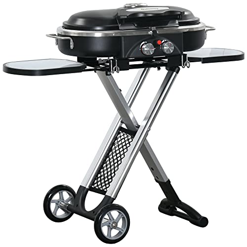 Chef Supreme Portable 2 Burner LPG gas BBQ Grill