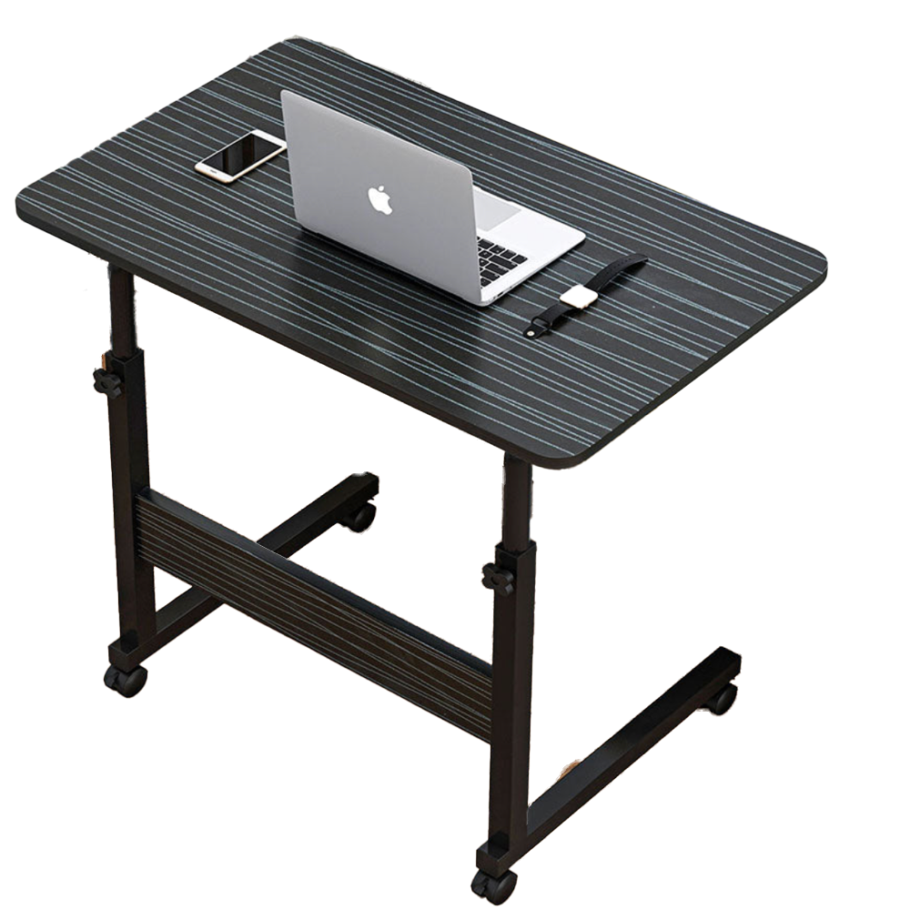 Atlanta Adjustable Portable Side Table/Laptop Desk w/Wheels. 3 Cols