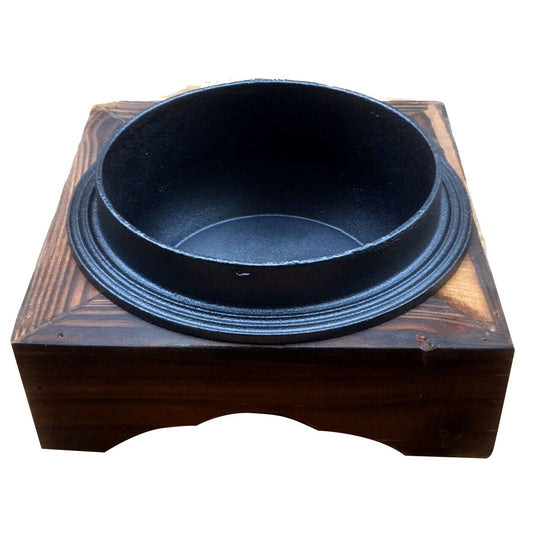 Bibimbap Cast Iron Grill, Rice & Soup Bowl