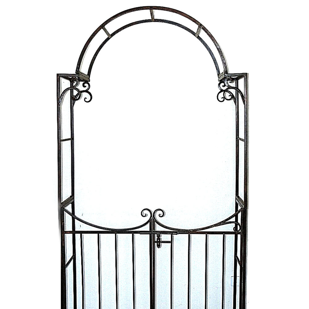 Gorde French Provincial Garden Gate & Trellis Arch