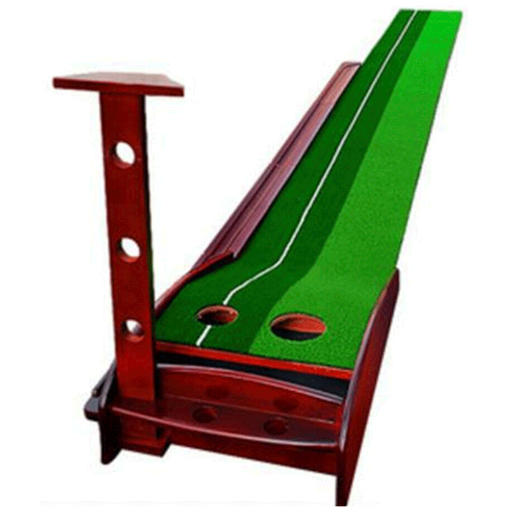 Weekend Golf Practice Green 3m Wooden w/Return Ball