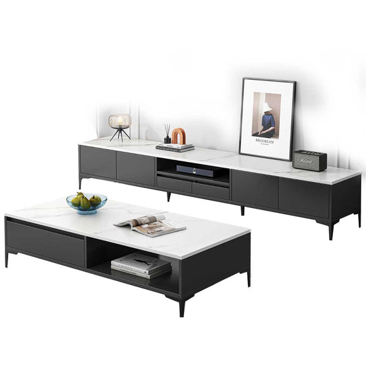 Alda 2-Pc Set - Large Coffee Table & 2m TV Cabinet