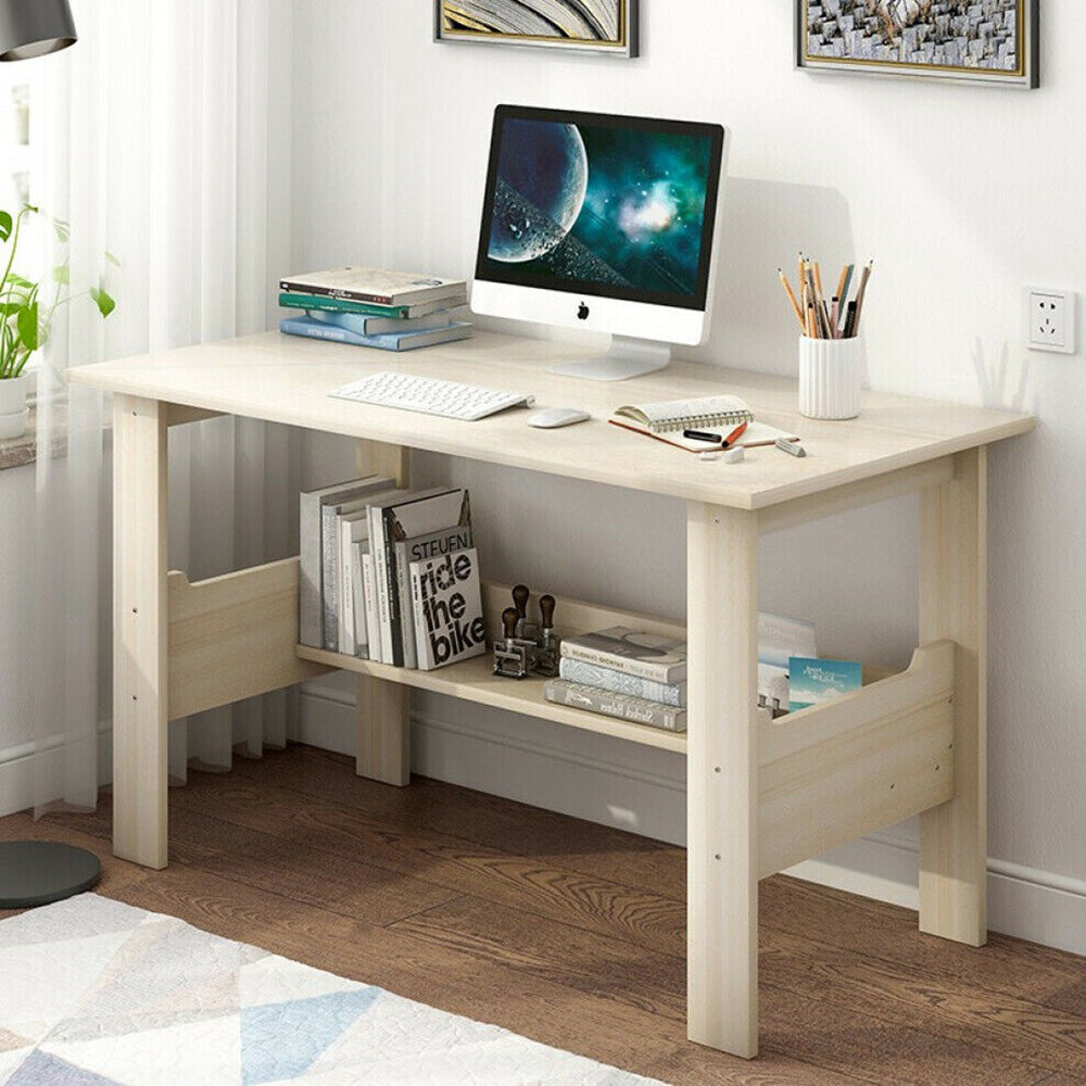 Simplista Computer Desk with Shelf