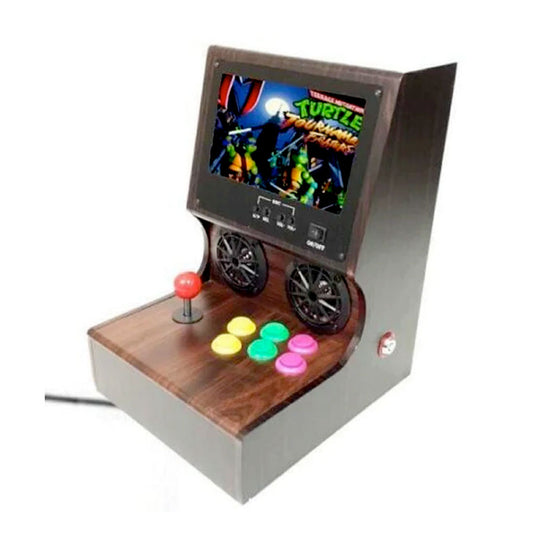 WidPro Arcade Machine - 400 Video Games 32Bit CPU 4GB memory 9" Screen w/KEY LOCK