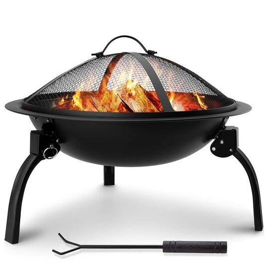 Vivo Outdoor Portable BBQ Fire Pit - 30inch