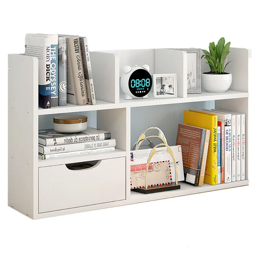 Qualita Hutch and Shelf Unit Desk - 3 Cols