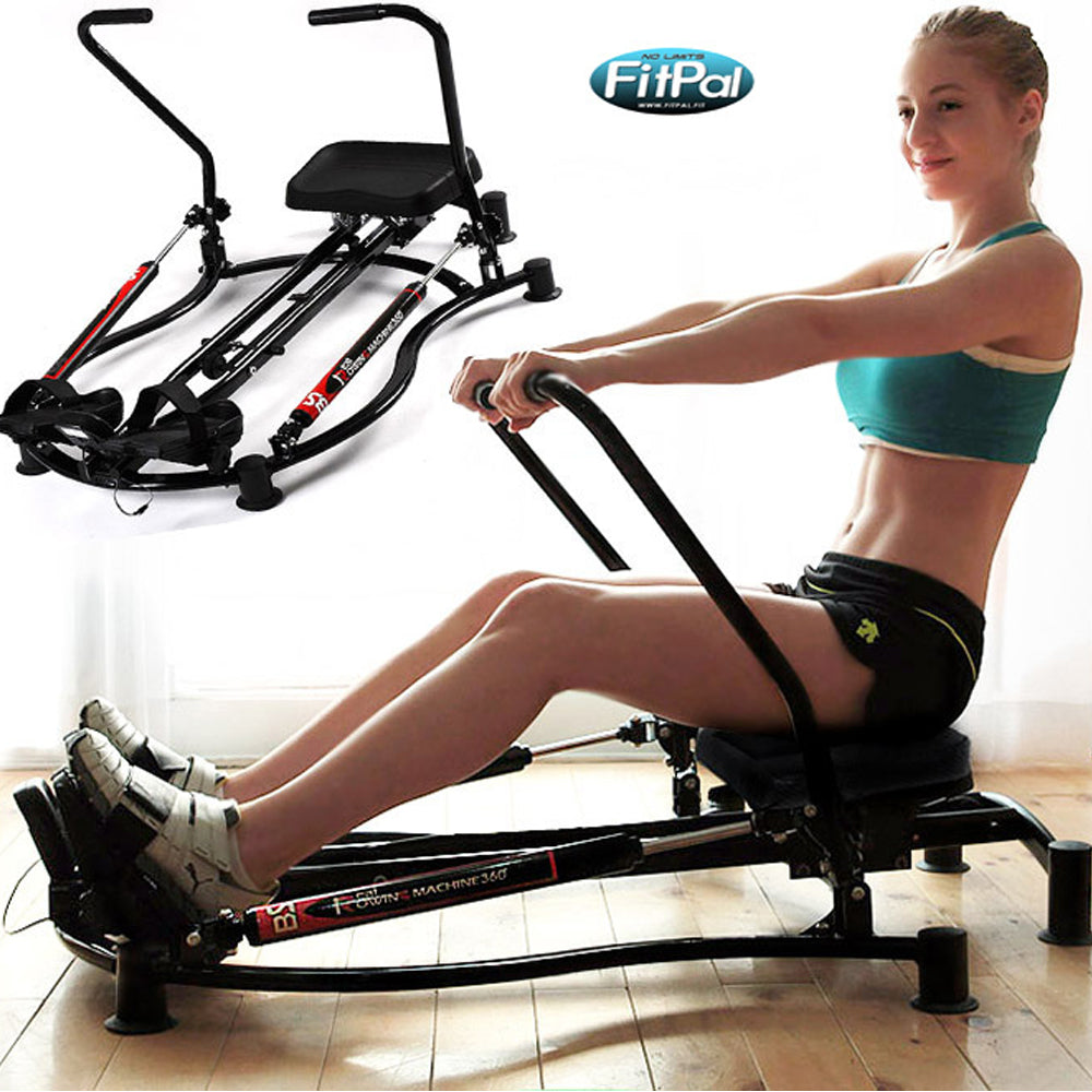 OOS FitFree Total Fitness Rowing Machine - Deluxe Home Delight