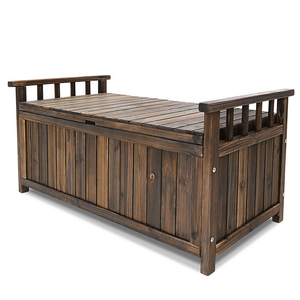 Outdoor Storage Box/Wooden Garden Bench