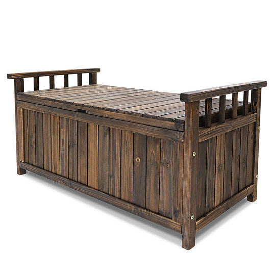 Outdoor Storage Box/Wooden Garden Bench