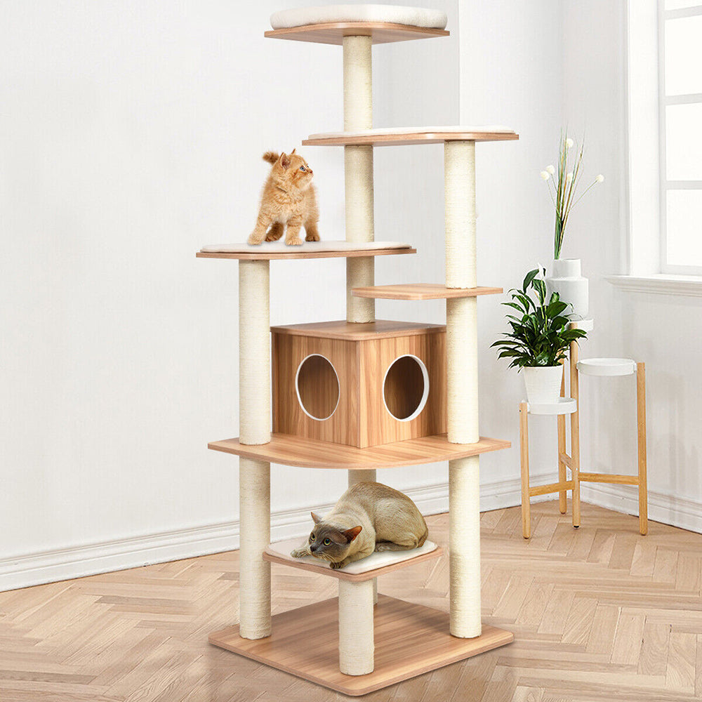 Kitty Love Cat Tree Scratcher & Activity Centre/Condo