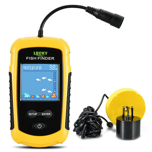 Handheld Fish Finder - Sonar 100m Depth Detector - Deluxe Home Delight