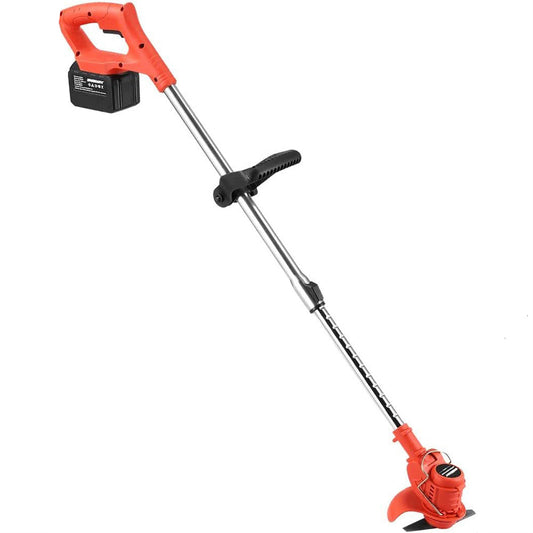 3-Bladed Whipper Snipper Trimmer - Cordless Lightweight Telescopic Handle