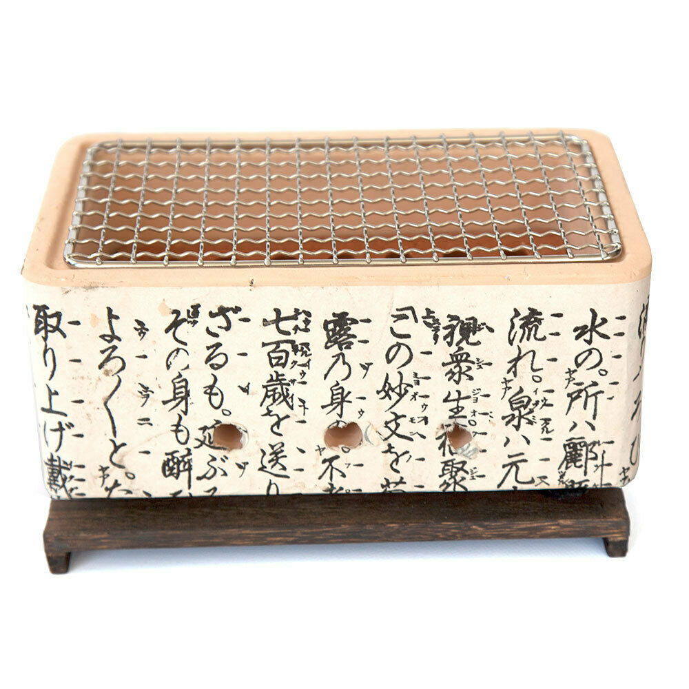 Mini Handmade Portable Japanese Ceramic Hibachi