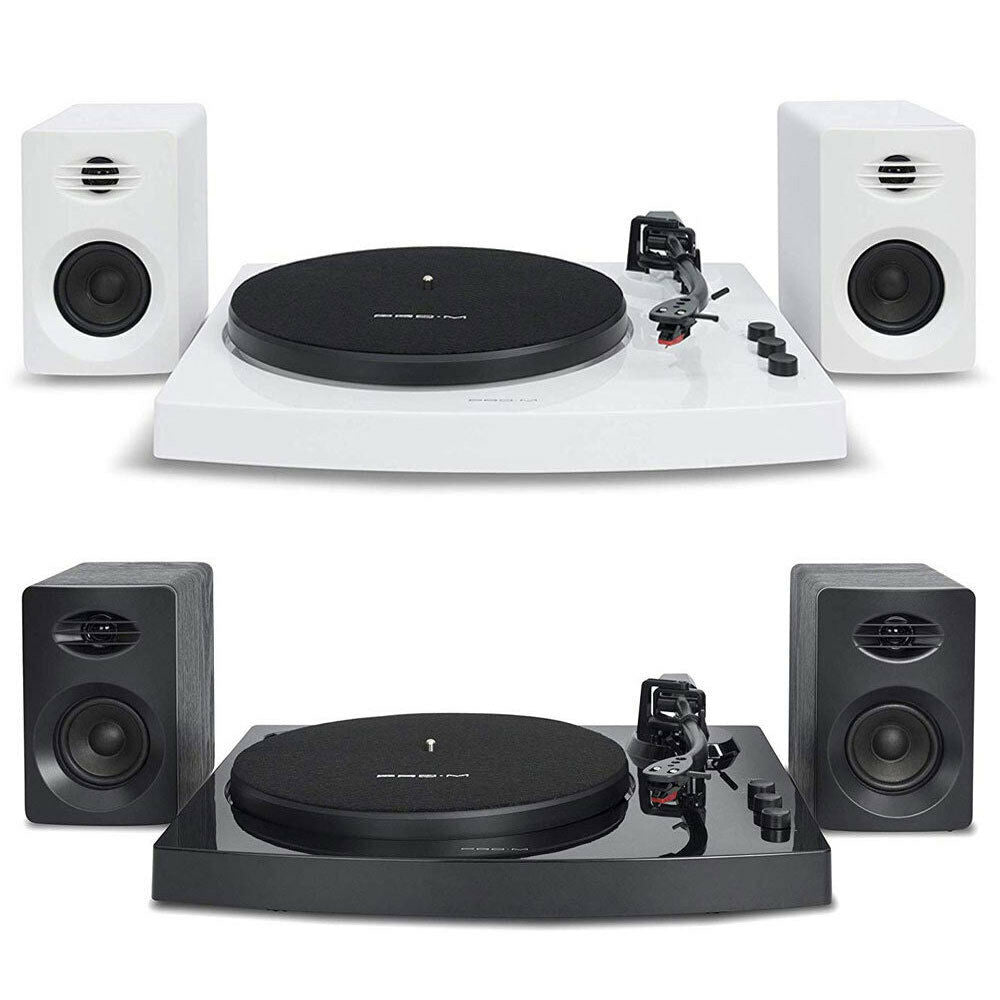 TotalBeat Pro Stereo Turntable/Vinyl/Record Player System/Bluetooth Speakers